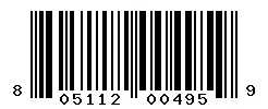 UPC barcode 805112004959