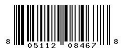 UPC barcode number 805112084678