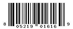 UPC barcode 805219016169