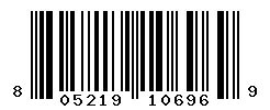 UPC barcode 805219106969