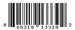 UPC barcode 805219133392