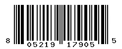 UPC barcode 805219179055