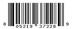 UPC barcode 805219372289