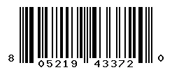 UPC 805219433720 barcode image