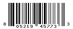 UPC barcode 805219457733