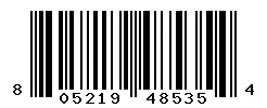 UPC barcode 805219485354