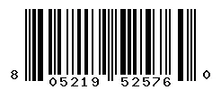 UPC barcode 805219525760