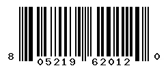 UPC barcode 805219620120