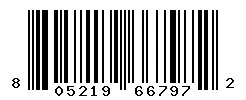 UPC barcode 805219667972