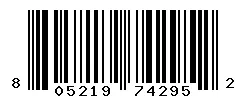 UPC barcode 805219742952