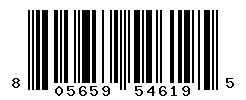 UPC barcode number 8056597546195