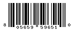 UPC barcode number 8056597596510