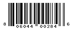 upc 806044002846 barcode image