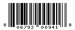 upc 806792009418 barcode image
