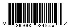 UPC barcode number 806990048257