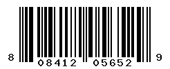 UPC barcode number 808412056529