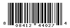 UPC barcode number 808412440274