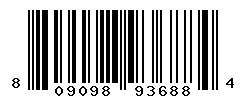 UPC barcode number 809098936884