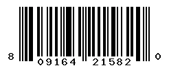 UPC barcode 809164215820