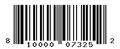 UPC barcode number 810000073252