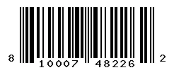 UPC barcode 810007482262