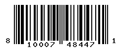 UPC barcode 810007484471