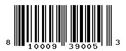 UPC barcode number 810009390053