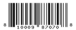 upc 810009870708 barcode image