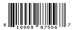 UPC barcode number 810009875567