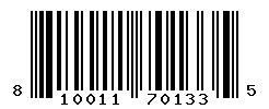 UPC barcode number 810011701335