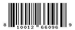 UPC barcode 810012660969