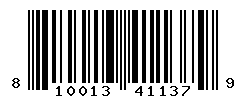 UPC barcode number 810013411379