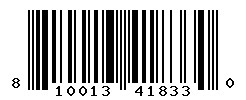 UPC barcode number 810013418330