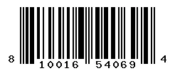 UPC barcode 810016540694