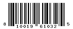 UPC barcode number 810019610325