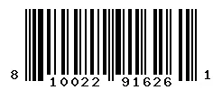 810022916261 barcode