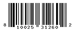 810025312602 barcode