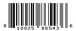 810025865436 barcode