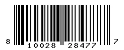 810028284777 barcode