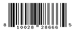 810028286665 barcode