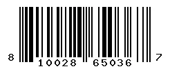 UPC barcode 810028650367