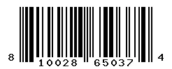 UPC barcode 810028650374