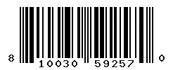810030592570 barcode