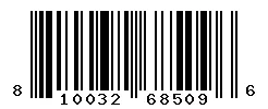 UPC barcode 810032685096
