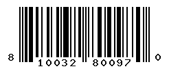 upc 810032800970 barcode image