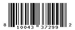 UPC barcode number 810043372992