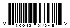 UPC barcode number 810043373685