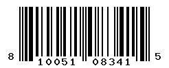 UPC barcode number 810051083415