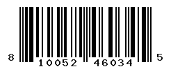 upc 810052460345 barcode image