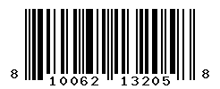 UPC barcode number 810062132058